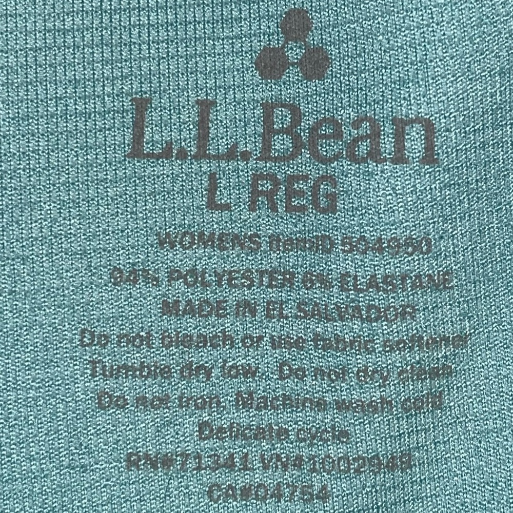 L.L.Bean Midweight Base Layer Pants. Large - Picture 4 of 5